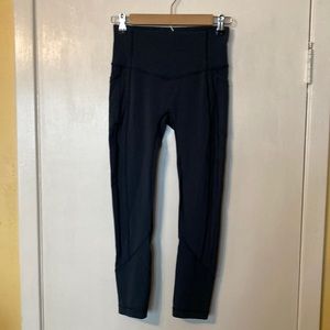 lululemon athletica dark turquoise gym leggings